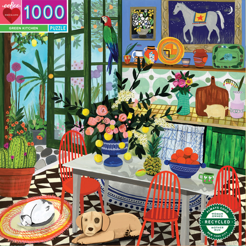 Pink Kitchen 1000 Pce Puzzle