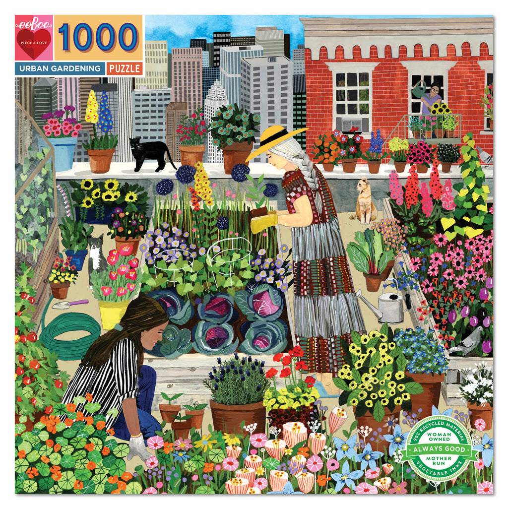 Urban Garden 1000 Pce Puzzle