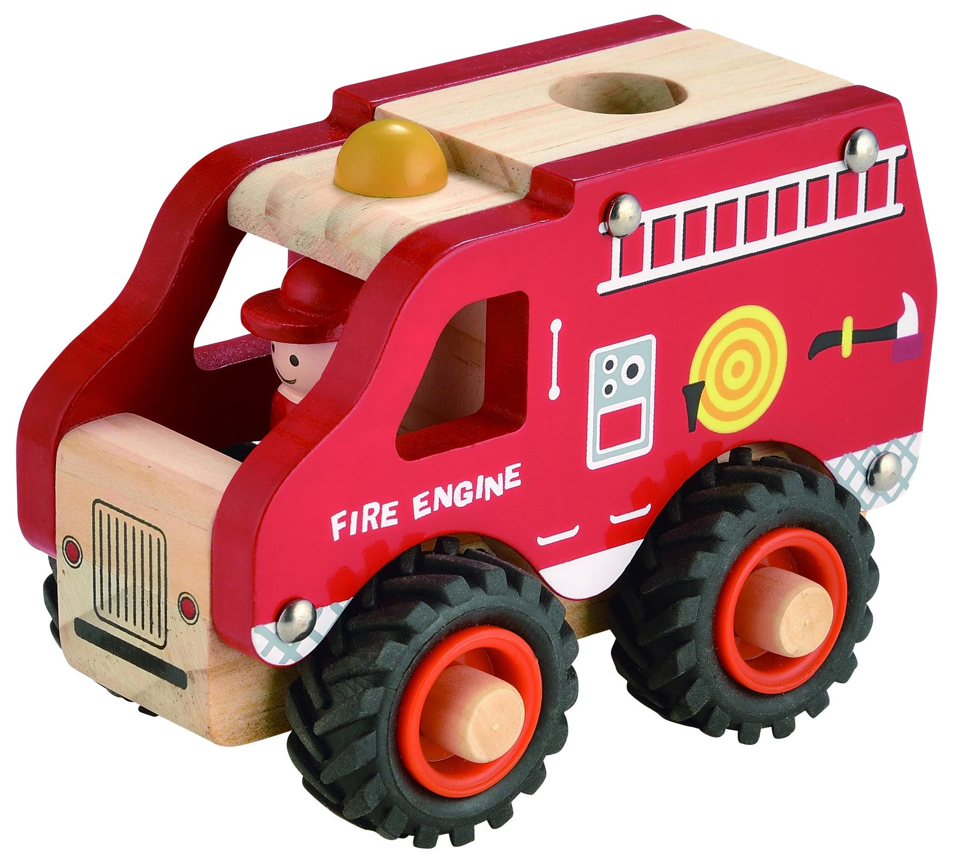 Wooden Firetruck