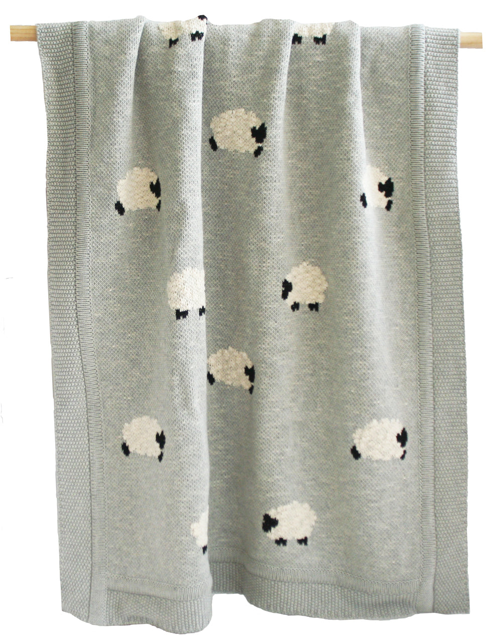Baa Baa Blanket - Grey