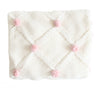 Pom Pom Blanket - Ivory Pink
