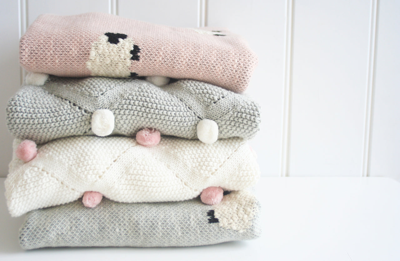 Baa Baa Blanket - Pink