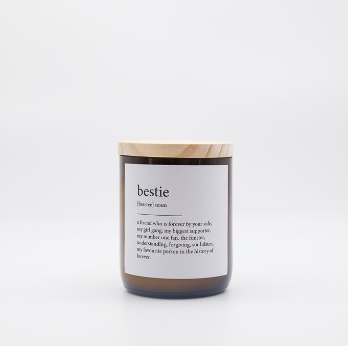 Bestie- Dictionary Meaning Soy Candle
