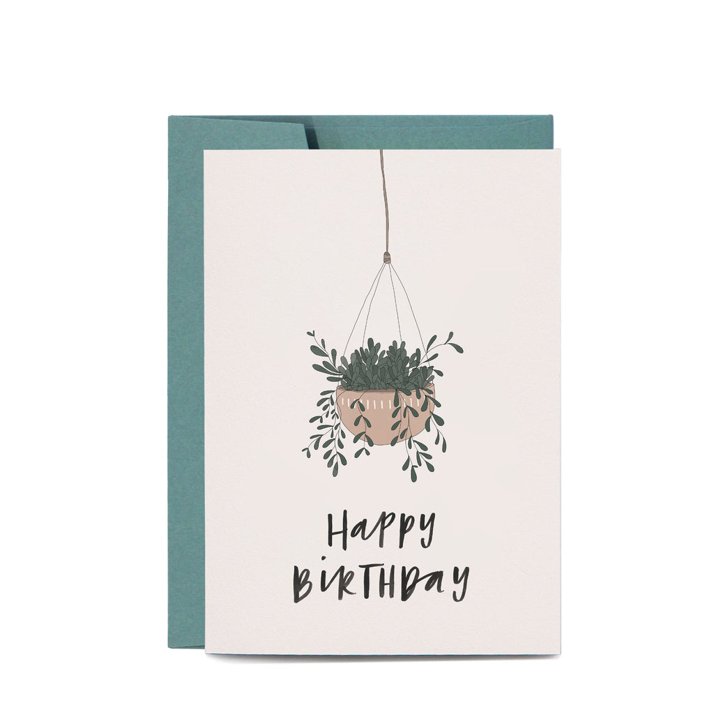 Hanging Plant Card