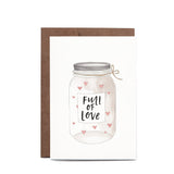 Jar Full of Love Card