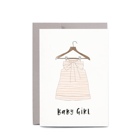 Baby Gingham Card