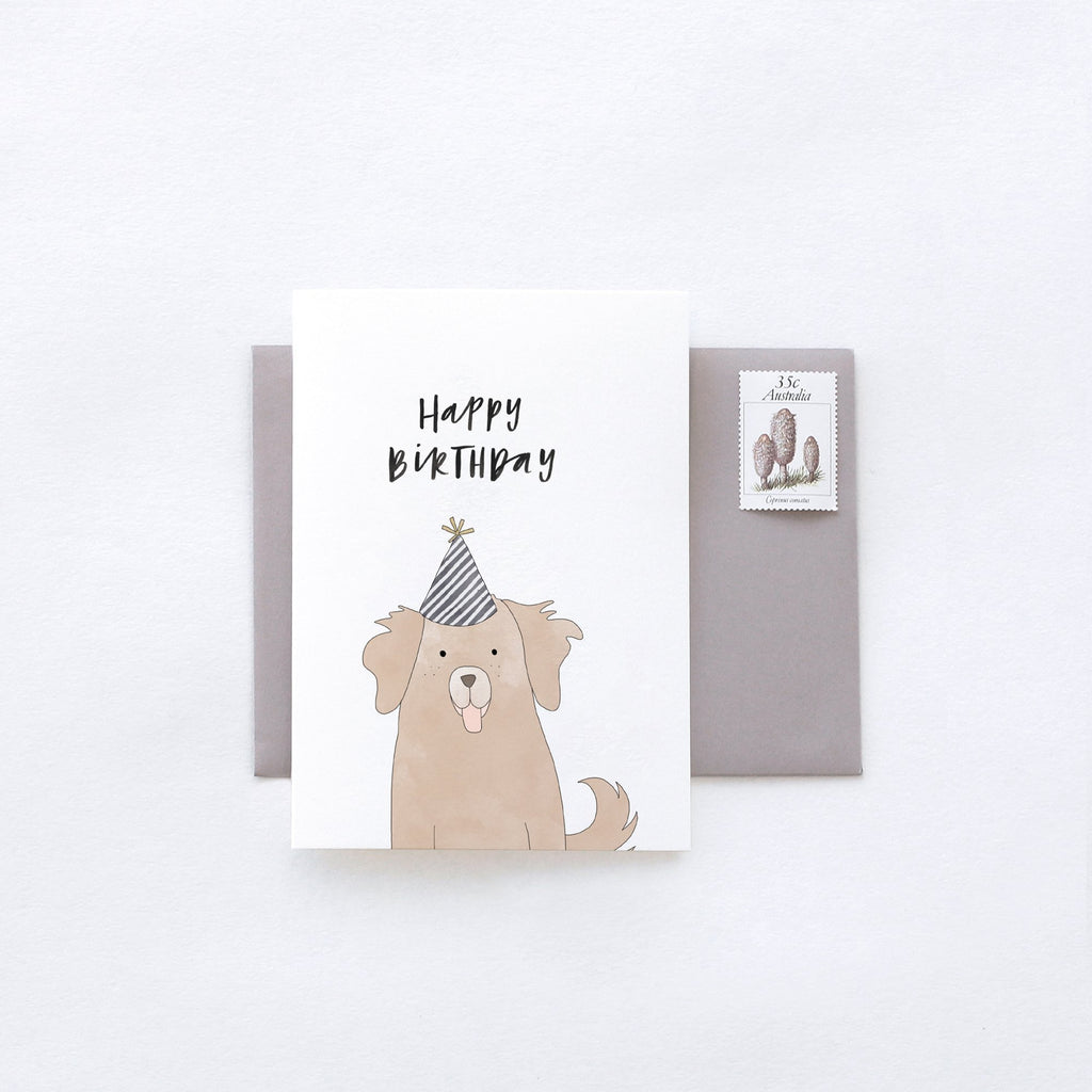 Birthday Dog Greeting Card