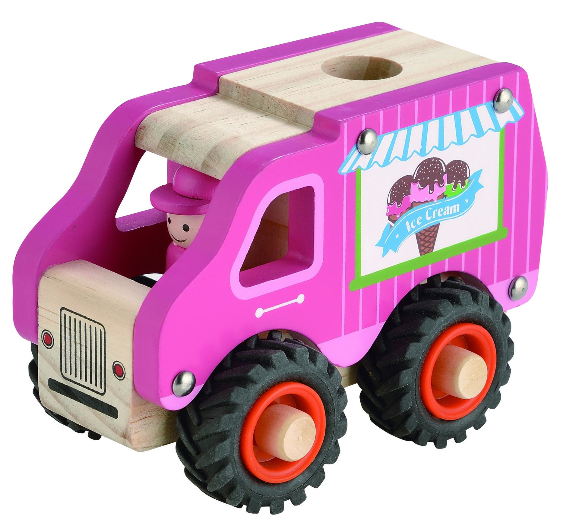 Wooden Ice Cream Truck