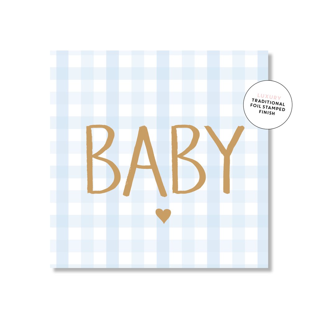 Baby Boy Gingham