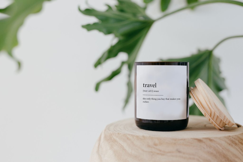 Travel-Dictionary Meaning Soy Candle