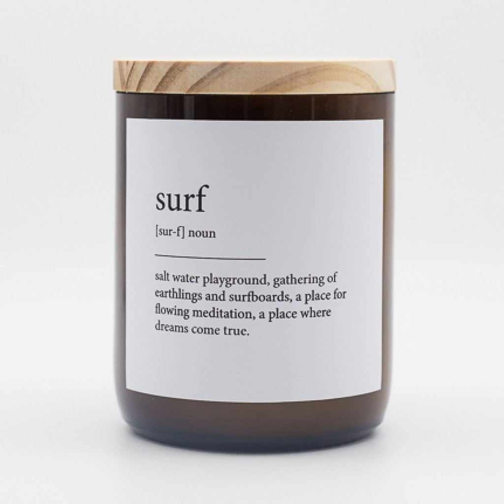 Surf-Dictionary Meaning Soy Candle