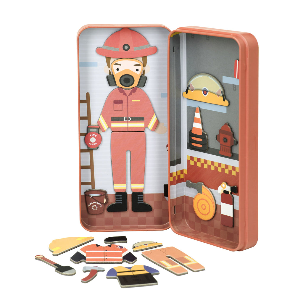 Firefighter Puzzle Box