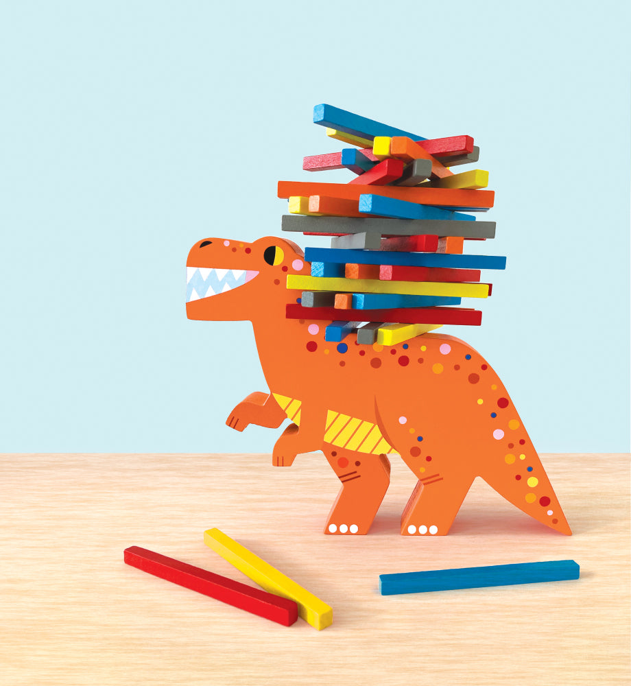 T Rex Topple Game