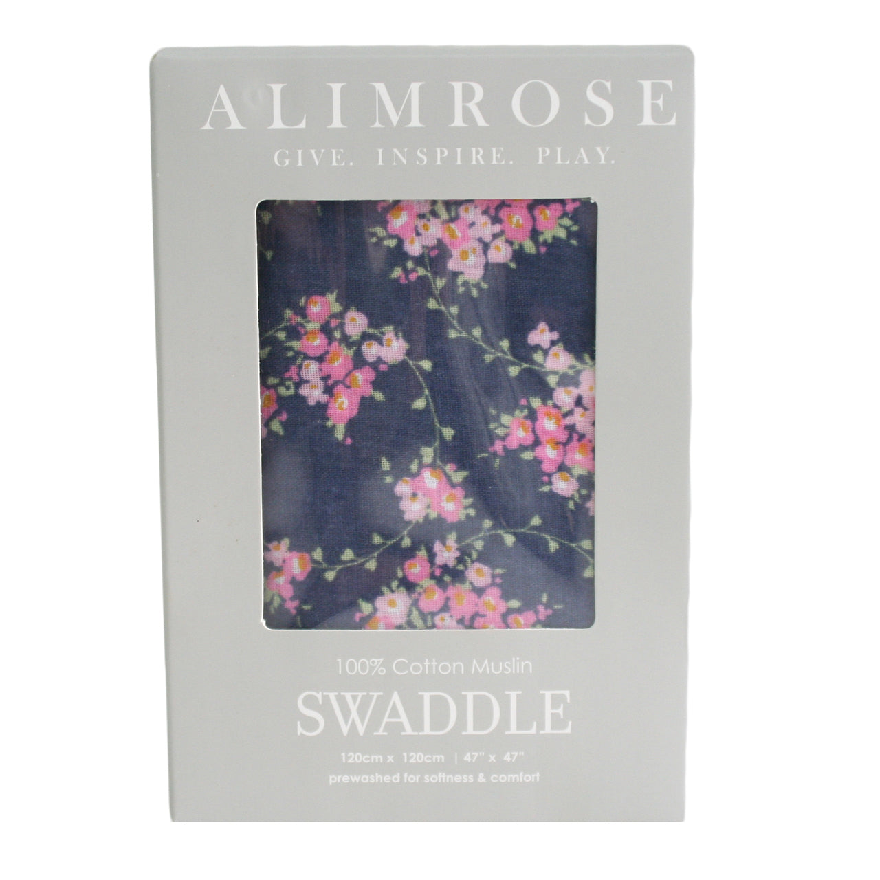 Muslin Swaddle -  Floral Wreath