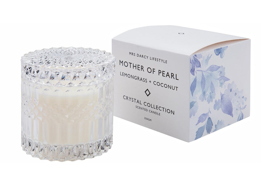 Mother of Pearl - Lemon Grass+Coconut Candle