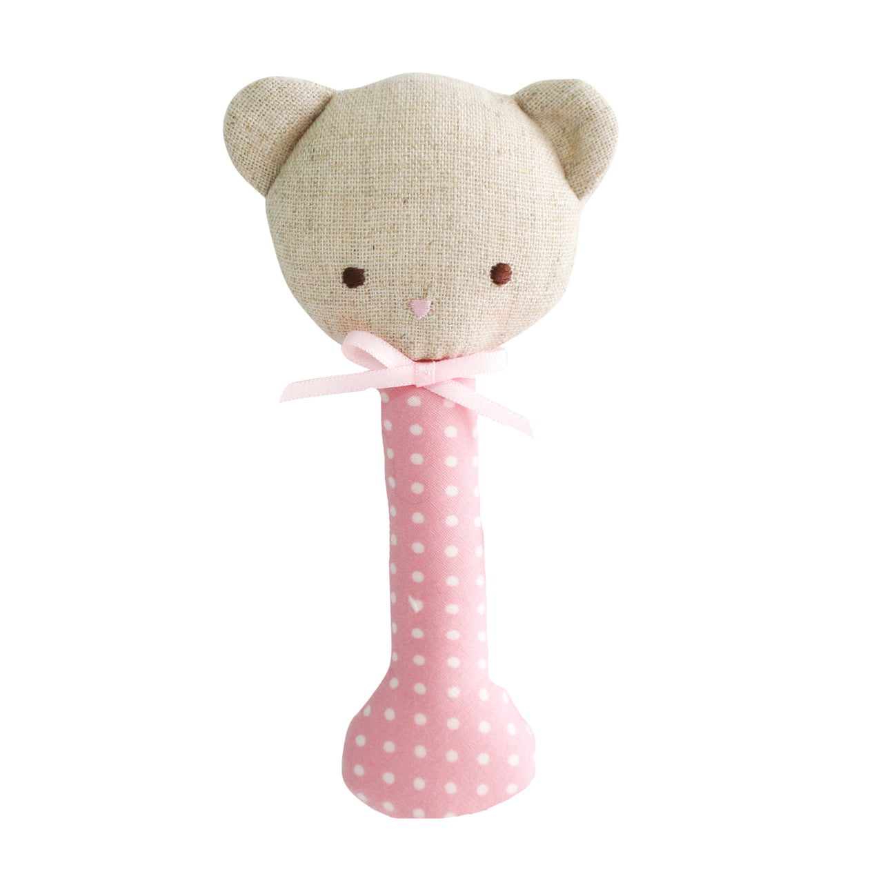 Baby Bear Stick Rattle