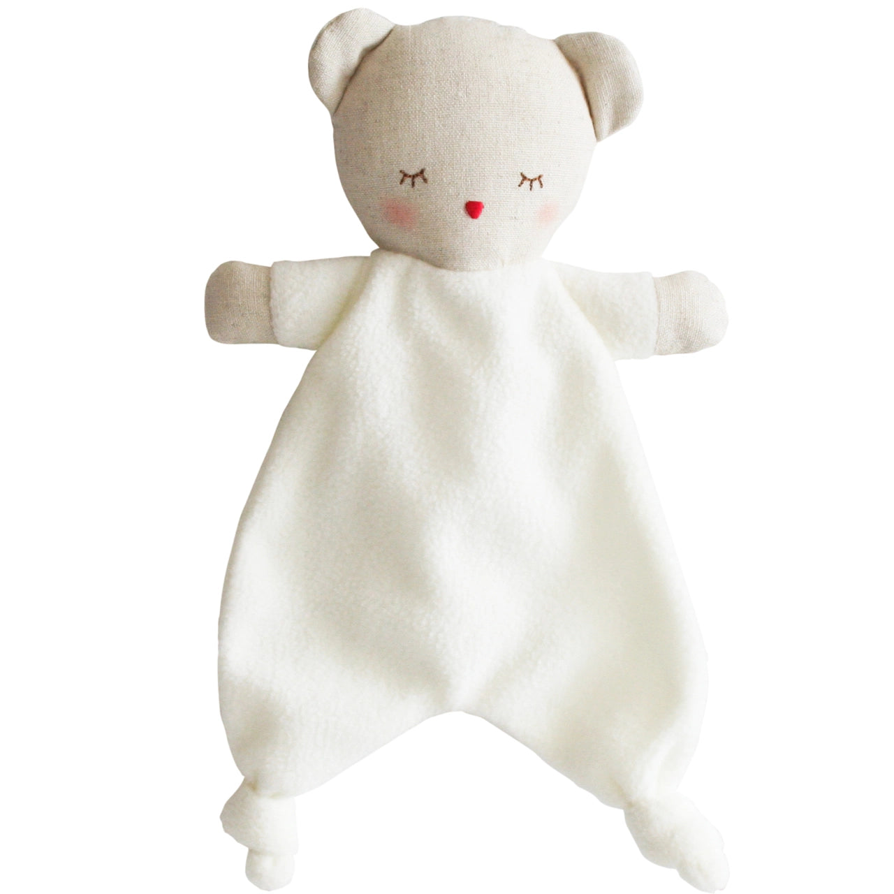 Baby Bear Comforter (White)