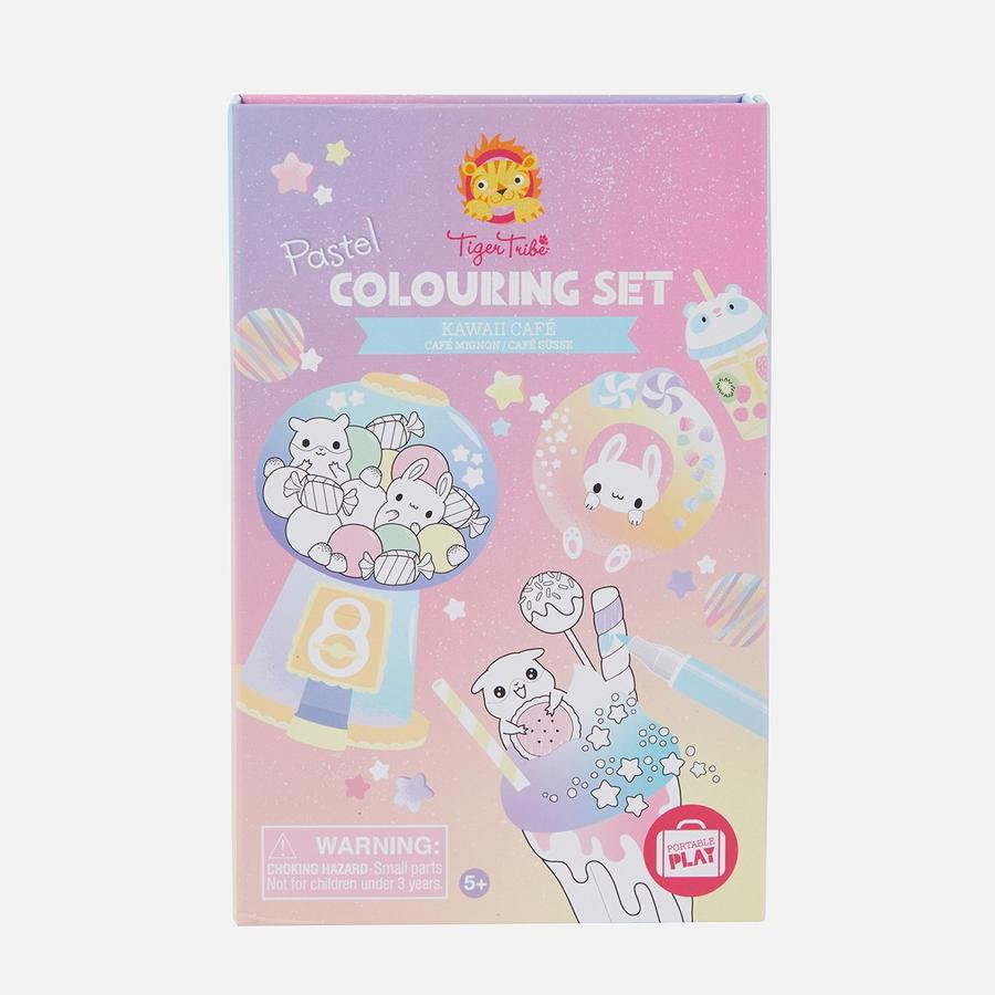 Colouring Set - Kawaii Cafe