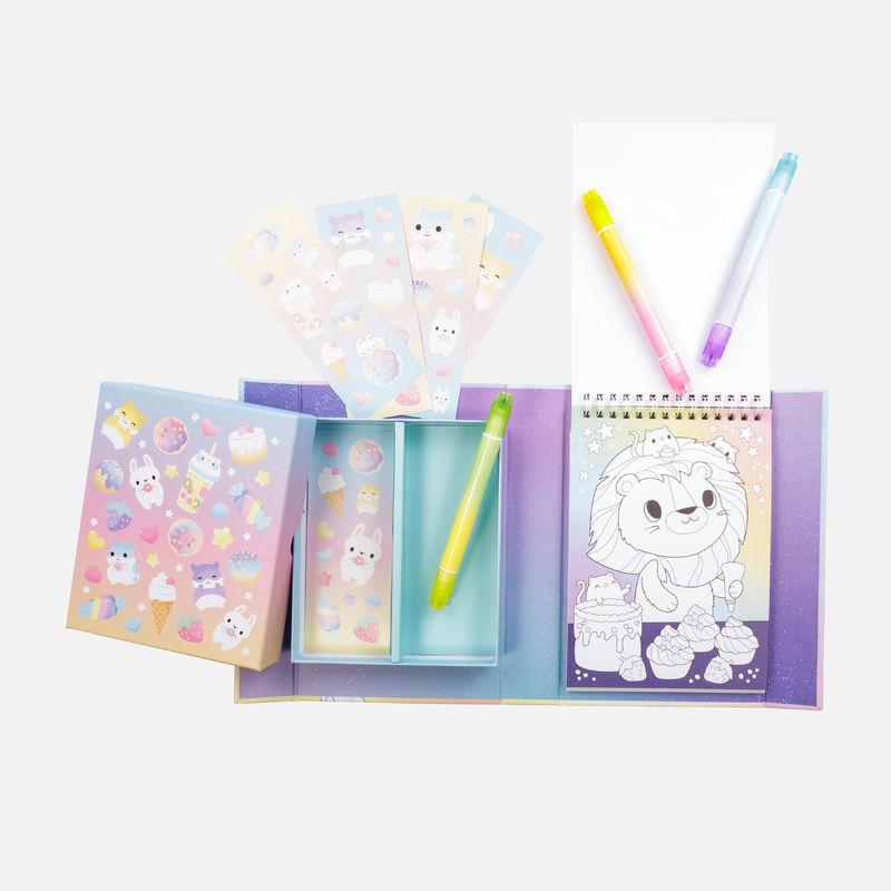 Colouring Set - Kawaii Cafe