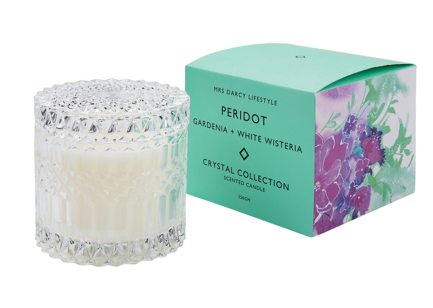 Peridot - Gardenia+White Wisteria