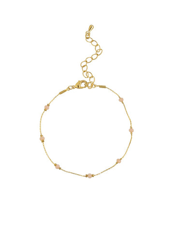 Ball Chain Necklace - 42cm Gold