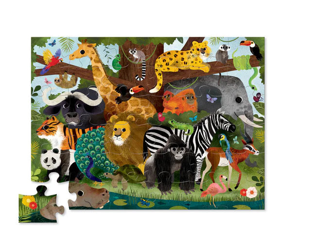 Jungle Friends Puzzle