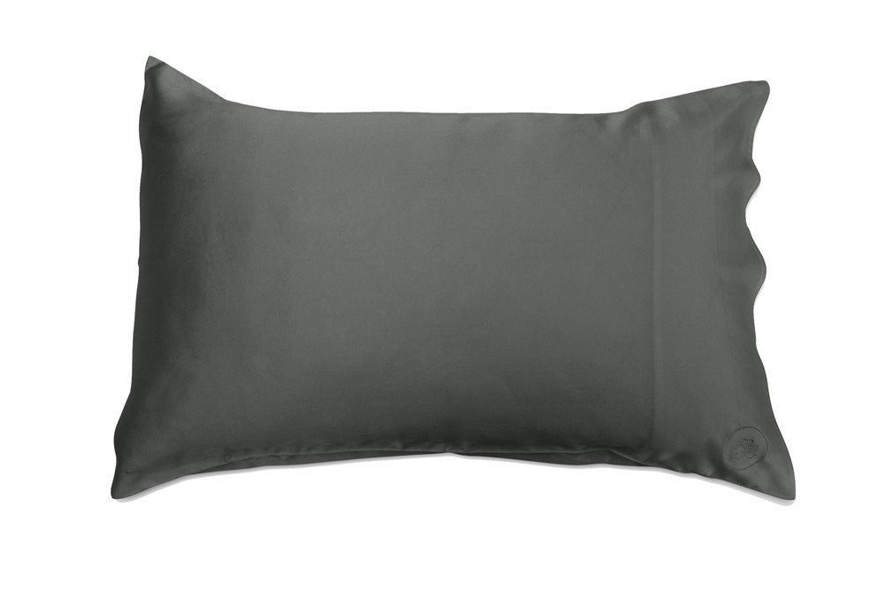 Silk Pillowcase Charcoal