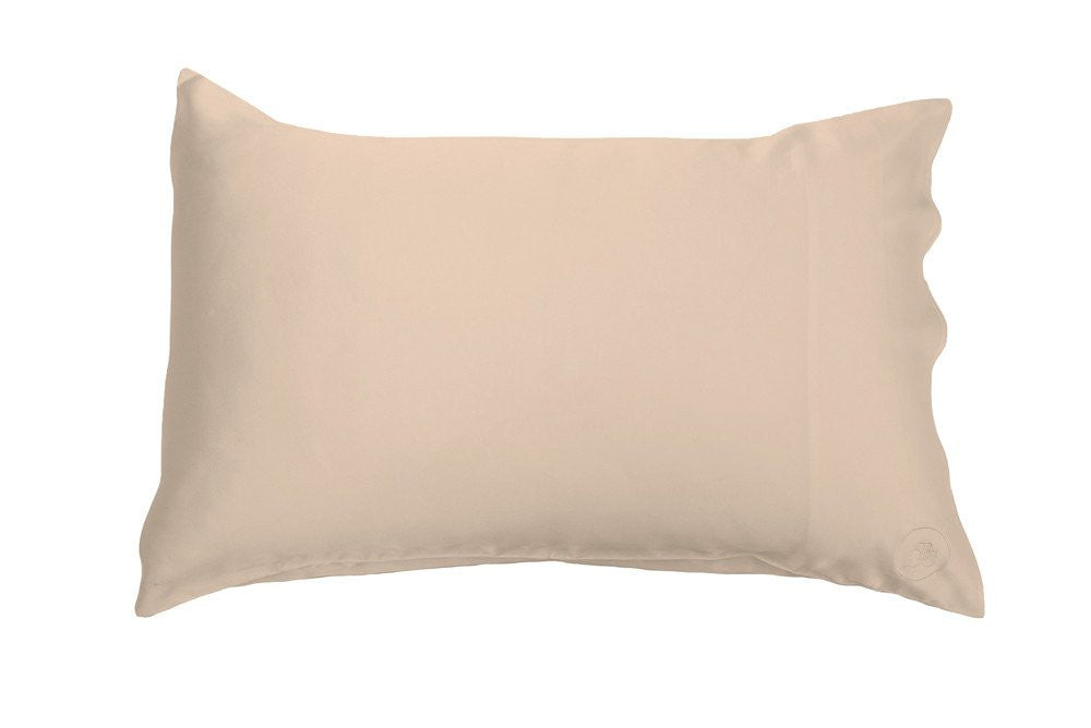 Silk Pillow Case Shimmering Nude