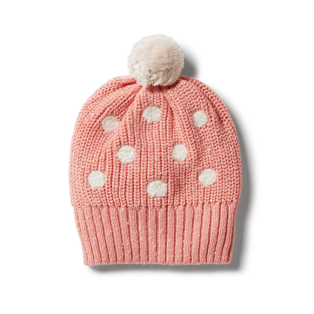 Knitted Spot Hat