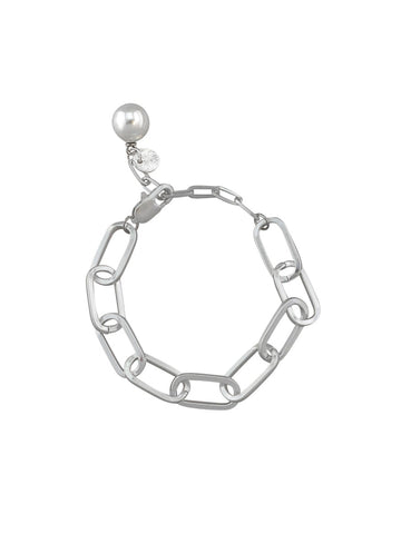 Alphabet Charm Bracelet / S Sterling Silver