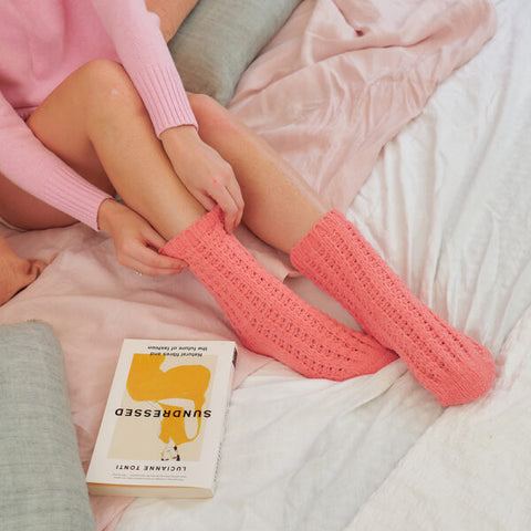 Fuzzy Bed Socks - Various Colours