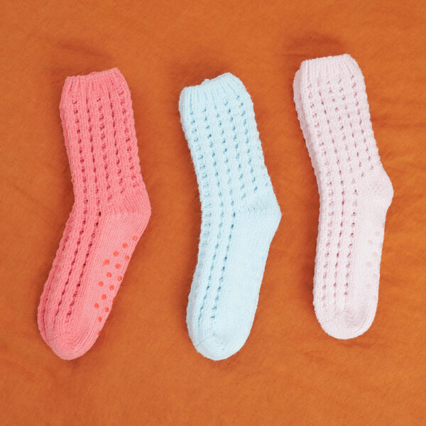 Chenille Room Socks - Various Colours