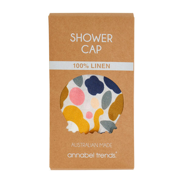 Linen Shower Cap