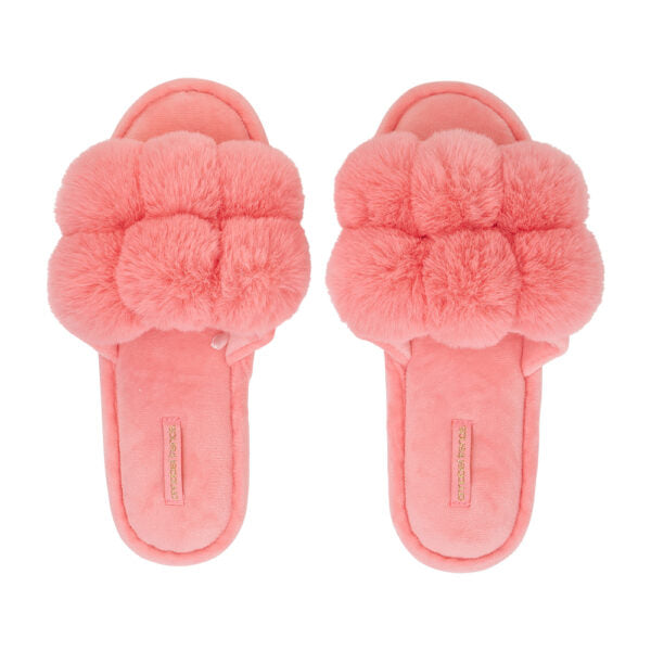 Cosy Luxe Pom Pom Slipper