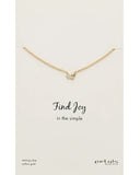 Triple Star Necklace Gold