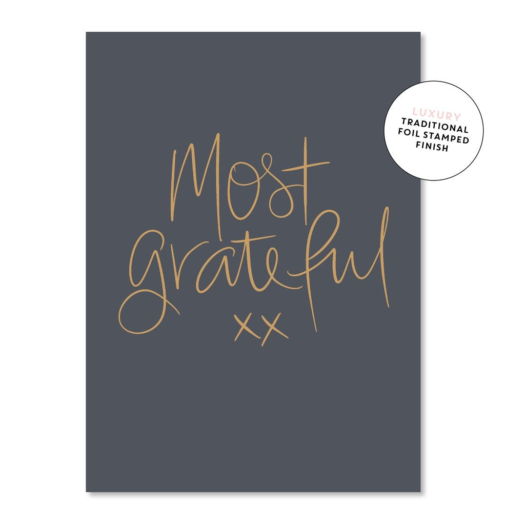 Most Grateful Card