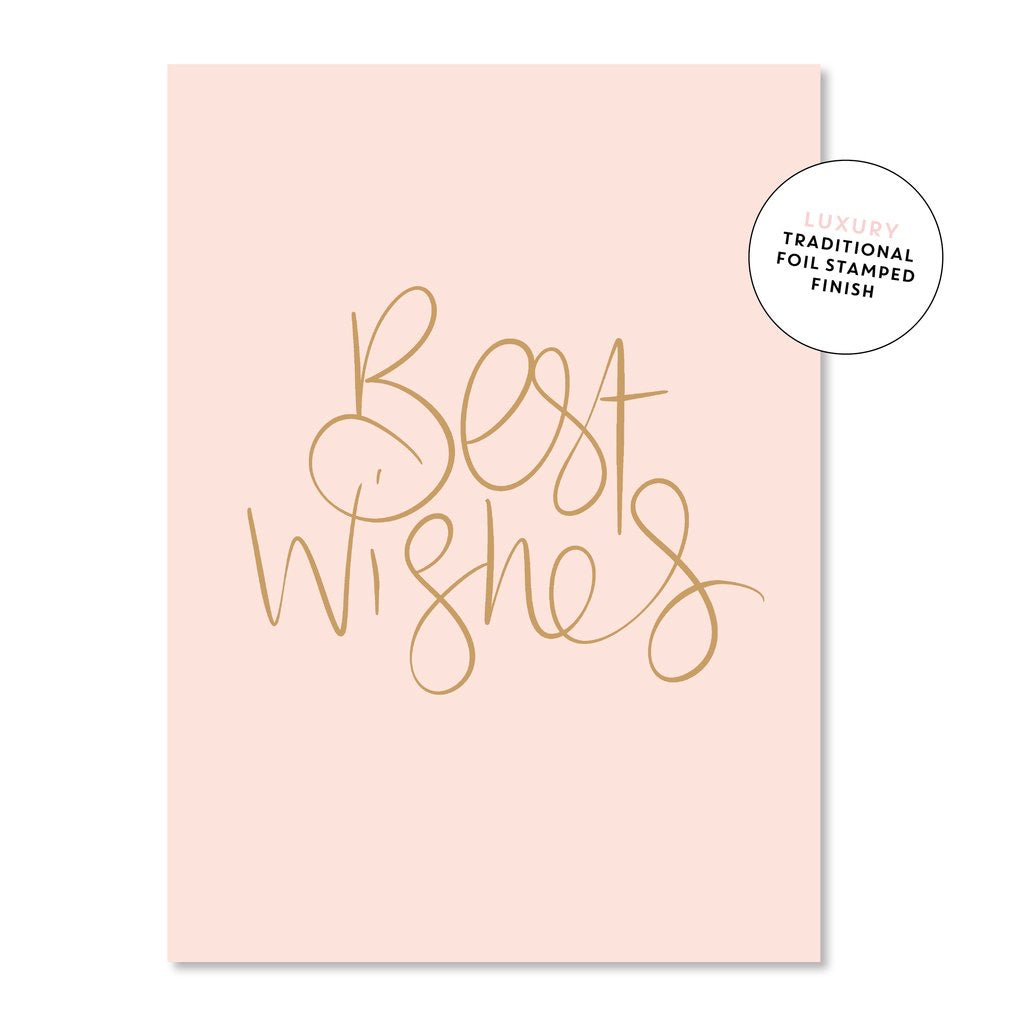 Best Wishes Card – Bliss & Co.