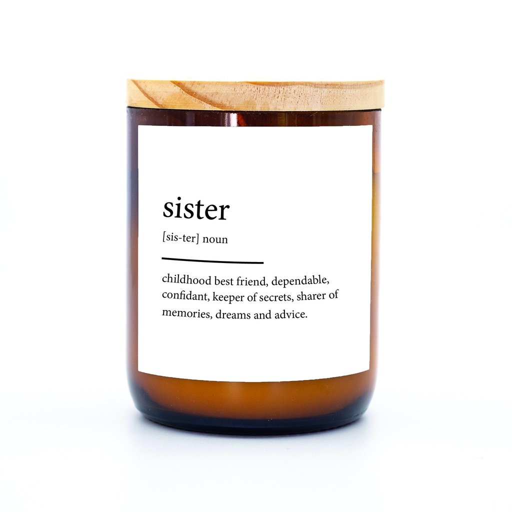 Sister-Dictionary Meaning Soy Candle