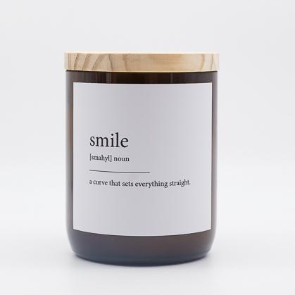 Smile-Dictionary Meaning Soy Candle